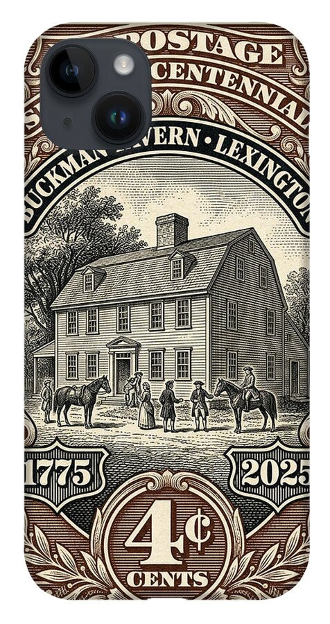 Buckman Tavern 4c - Phone Case