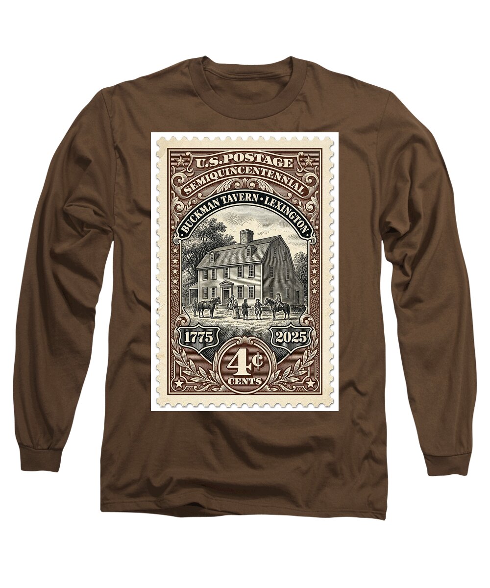 Buckman Tavern 4c - Long Sleeve T-Shirt