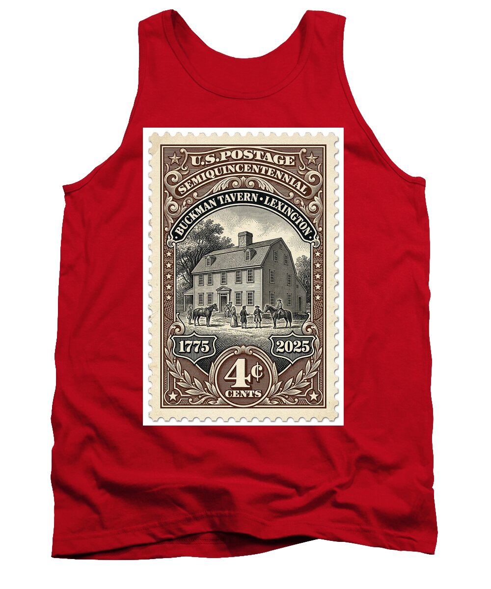 Buckman Tavern 4c - Tank Top