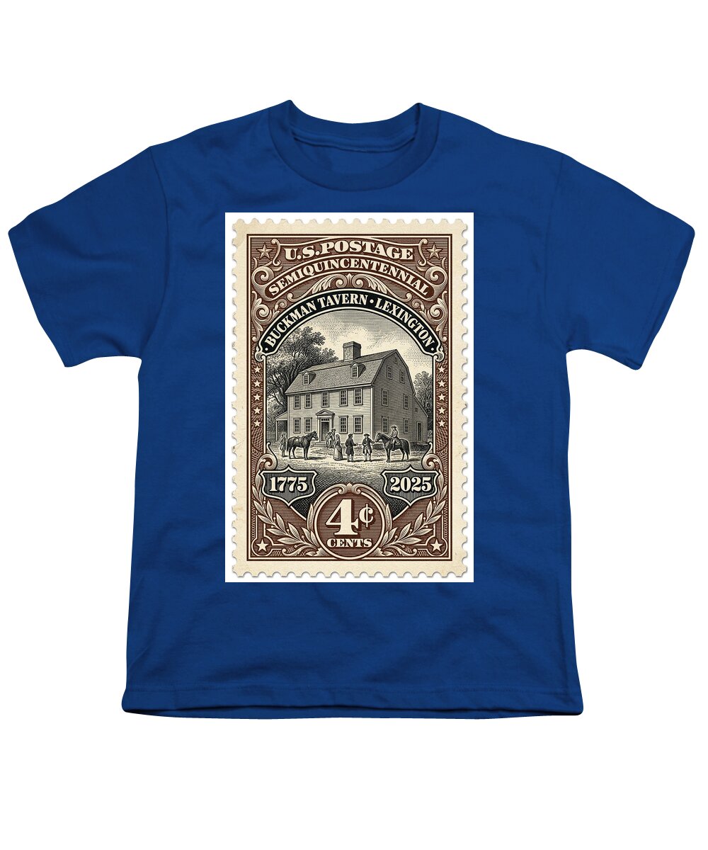 Buckman Tavern 4c - Youth T-Shirt