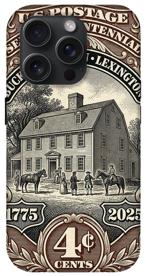 Buckman Tavern 4c - Phone Case
