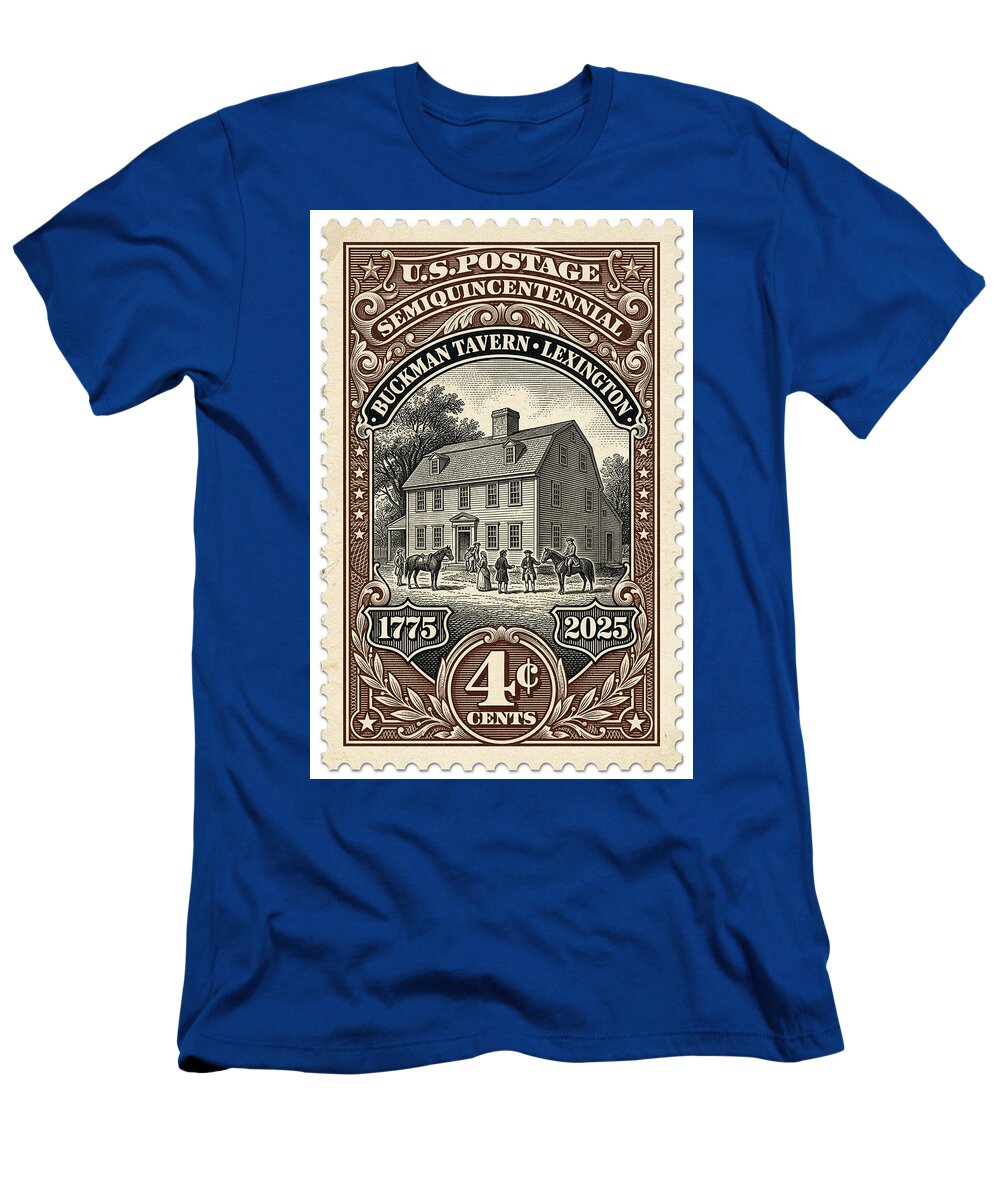 Buckman Tavern 4c - T-Shirt