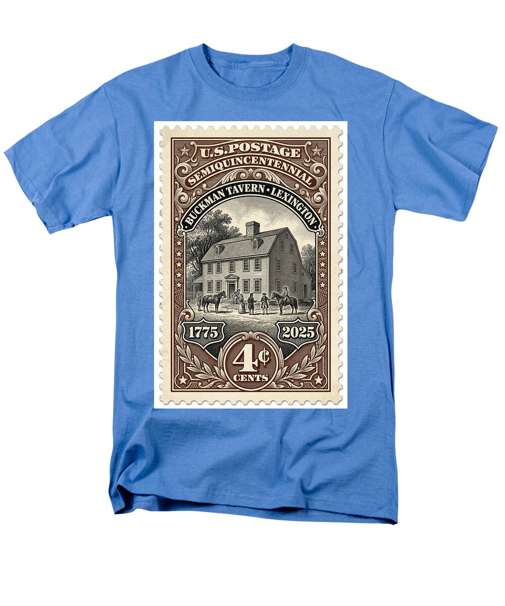 Buckman Tavern 4c - Men's T-Shirt  (Regular Fit)