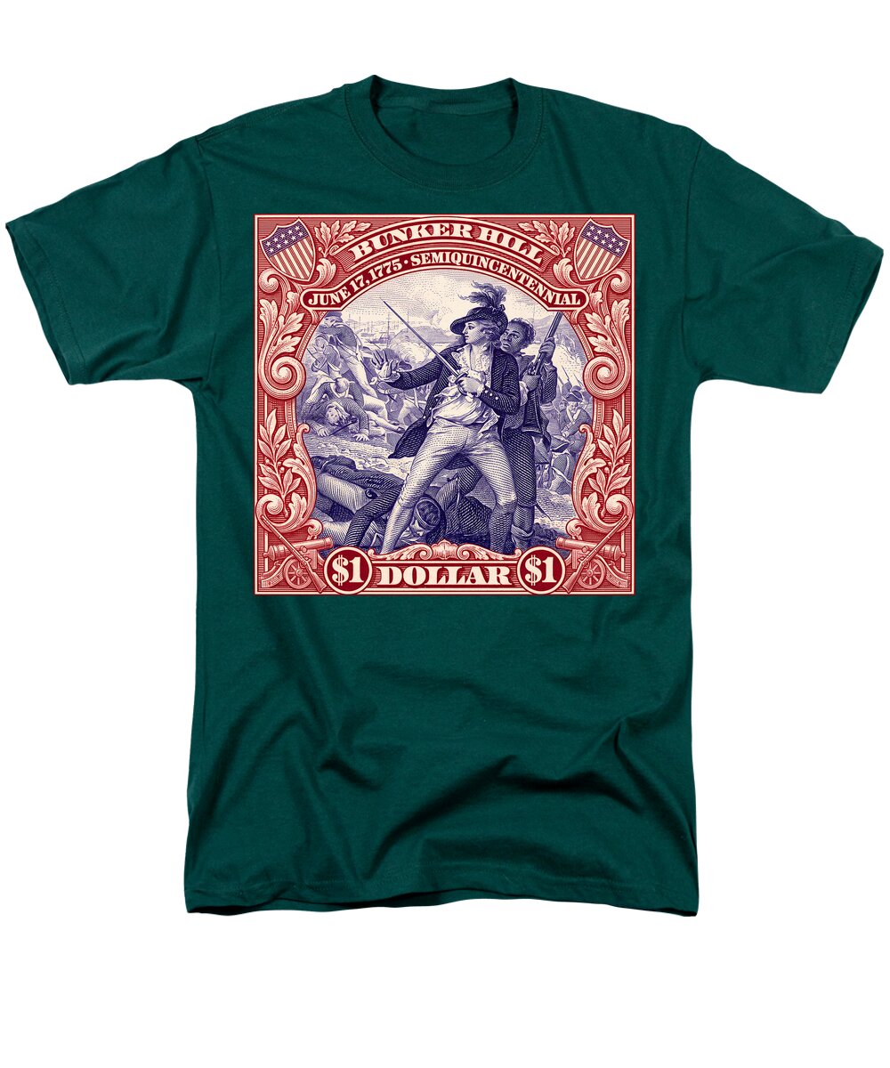 Bunker Hill $1 - Men's T-Shirt  (Regular Fit)