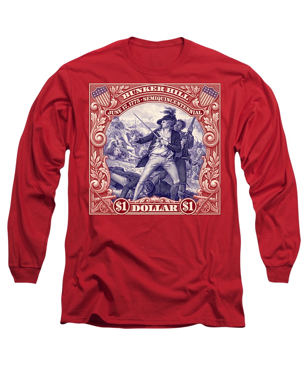 Bunker Hill $1 - Long Sleeve T-Shirt
