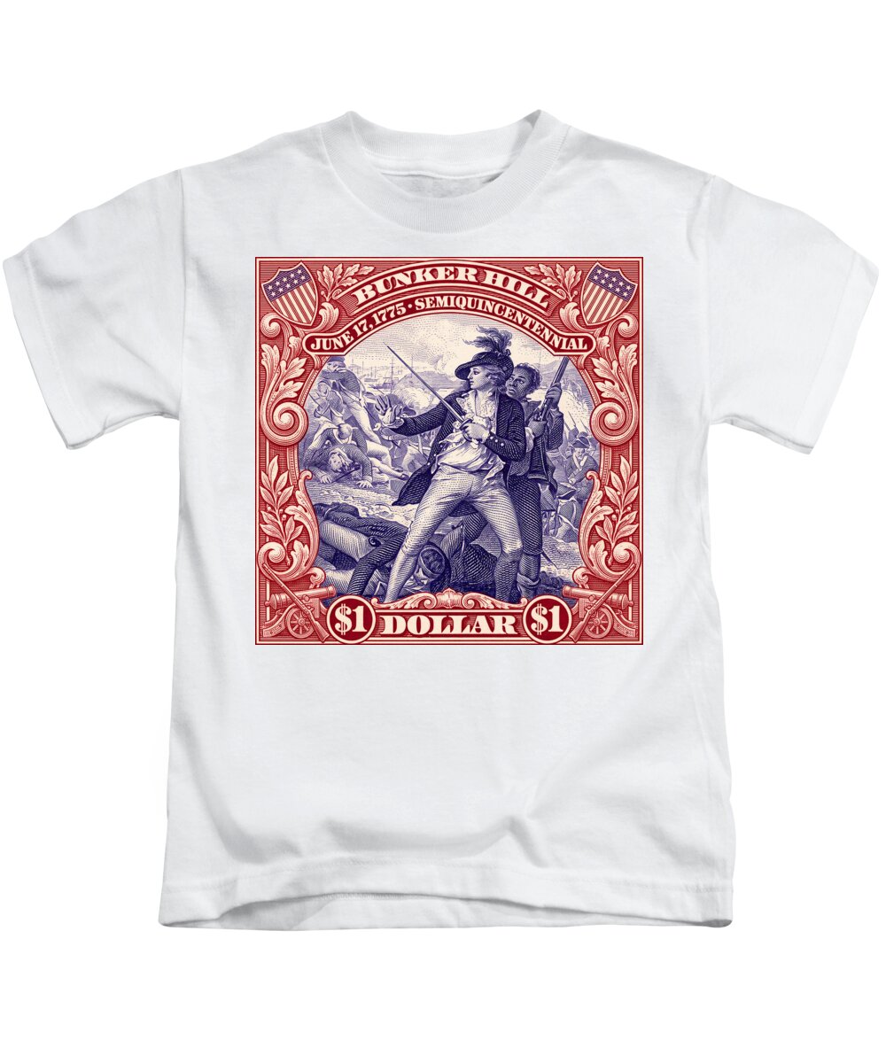 Bunker Hill $1 - Kids T-Shirt