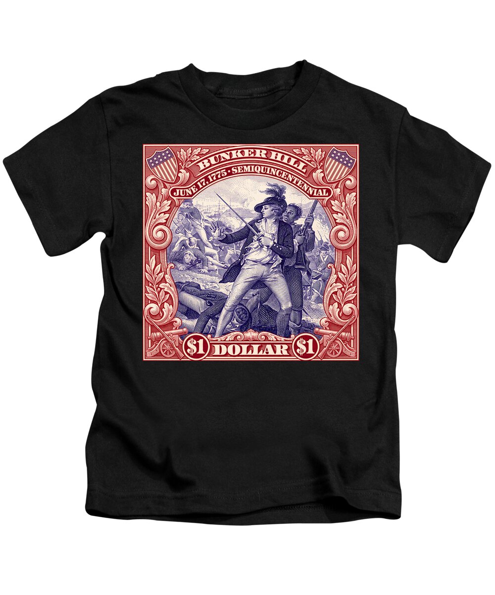 Bunker Hill $1 - Kids T-Shirt