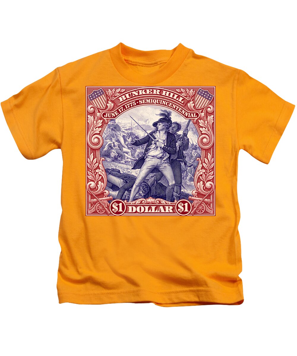 Bunker Hill $1 - Kids T-Shirt
