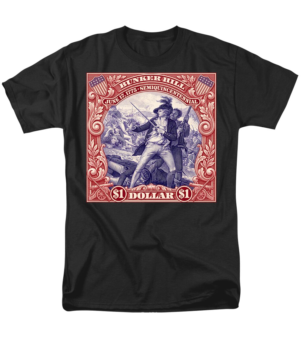 Bunker Hill $1 - Men's T-Shirt  (Regular Fit)