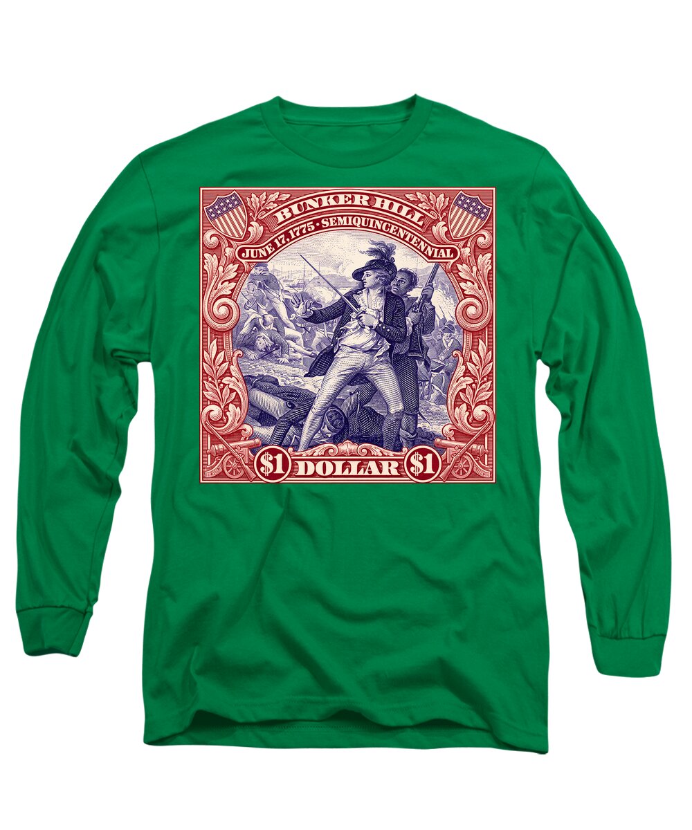 Bunker Hill $1 - Long Sleeve T-Shirt