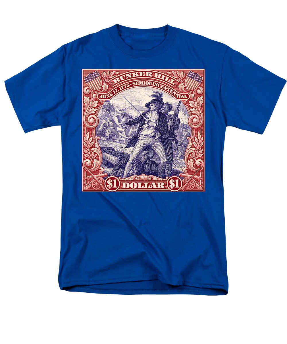 Bunker Hill $1 - Men's T-Shirt  (Regular Fit)