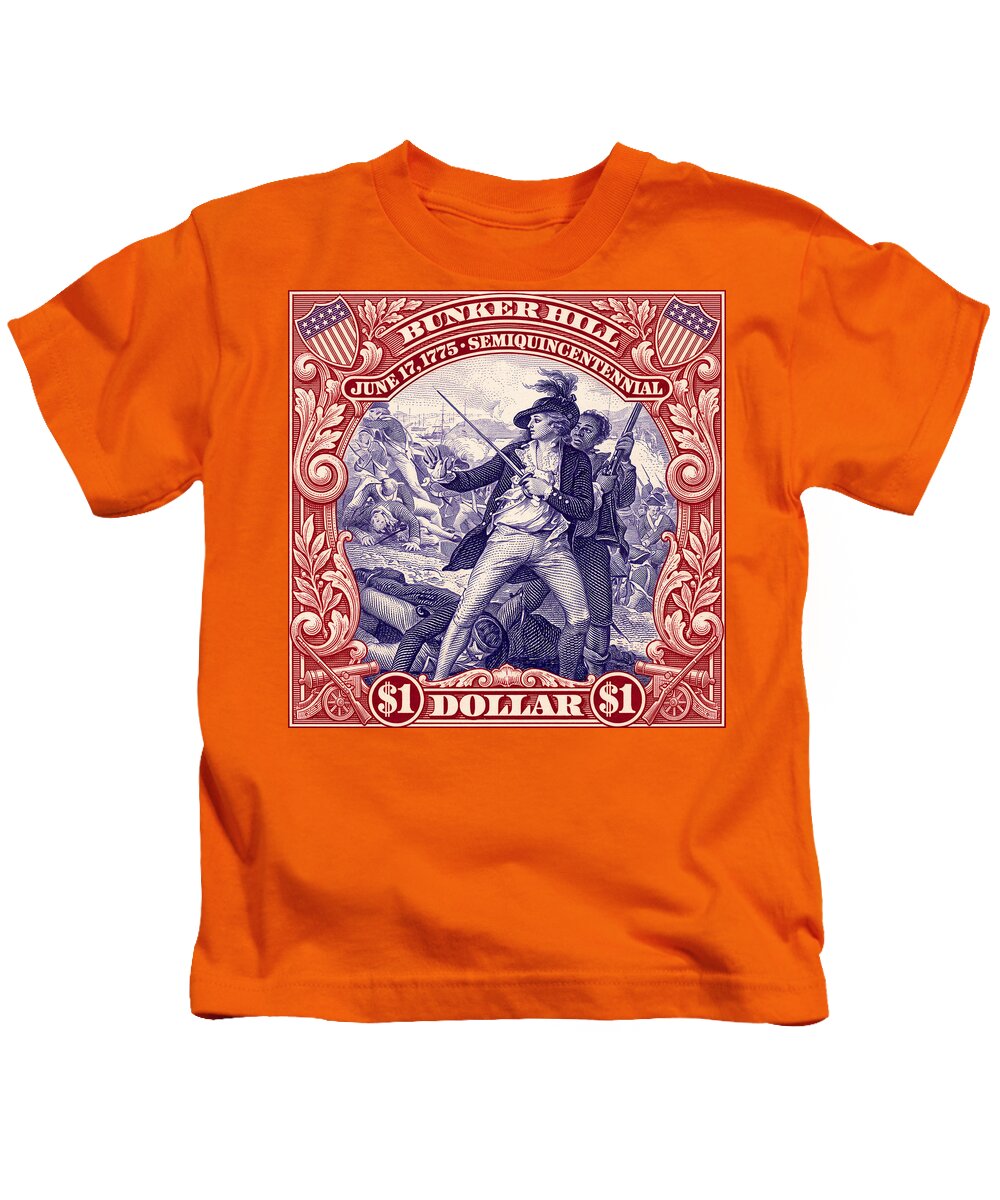 Bunker Hill $1 - Kids T-Shirt