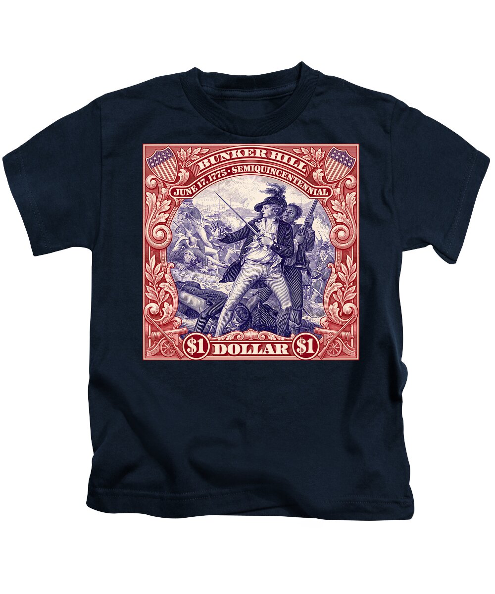 Bunker Hill $1 - Kids T-Shirt