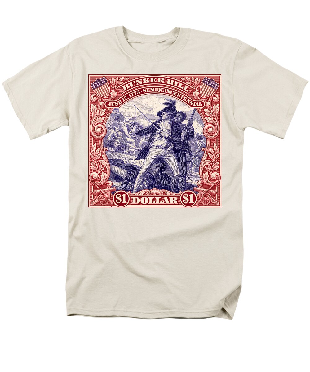 Bunker Hill $1 - Men's T-Shirt  (Regular Fit)