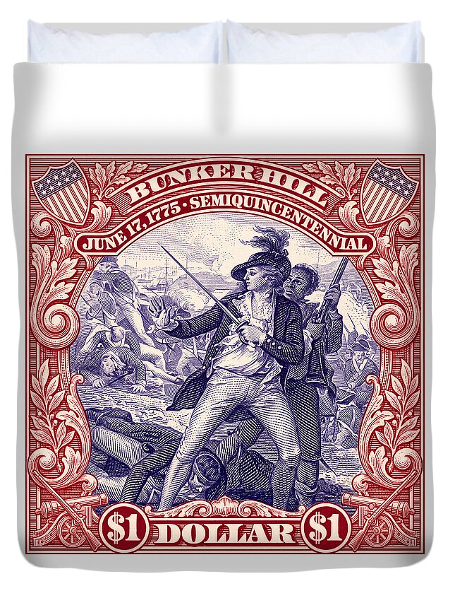 Bunker Hill $1 - Duvet Cover