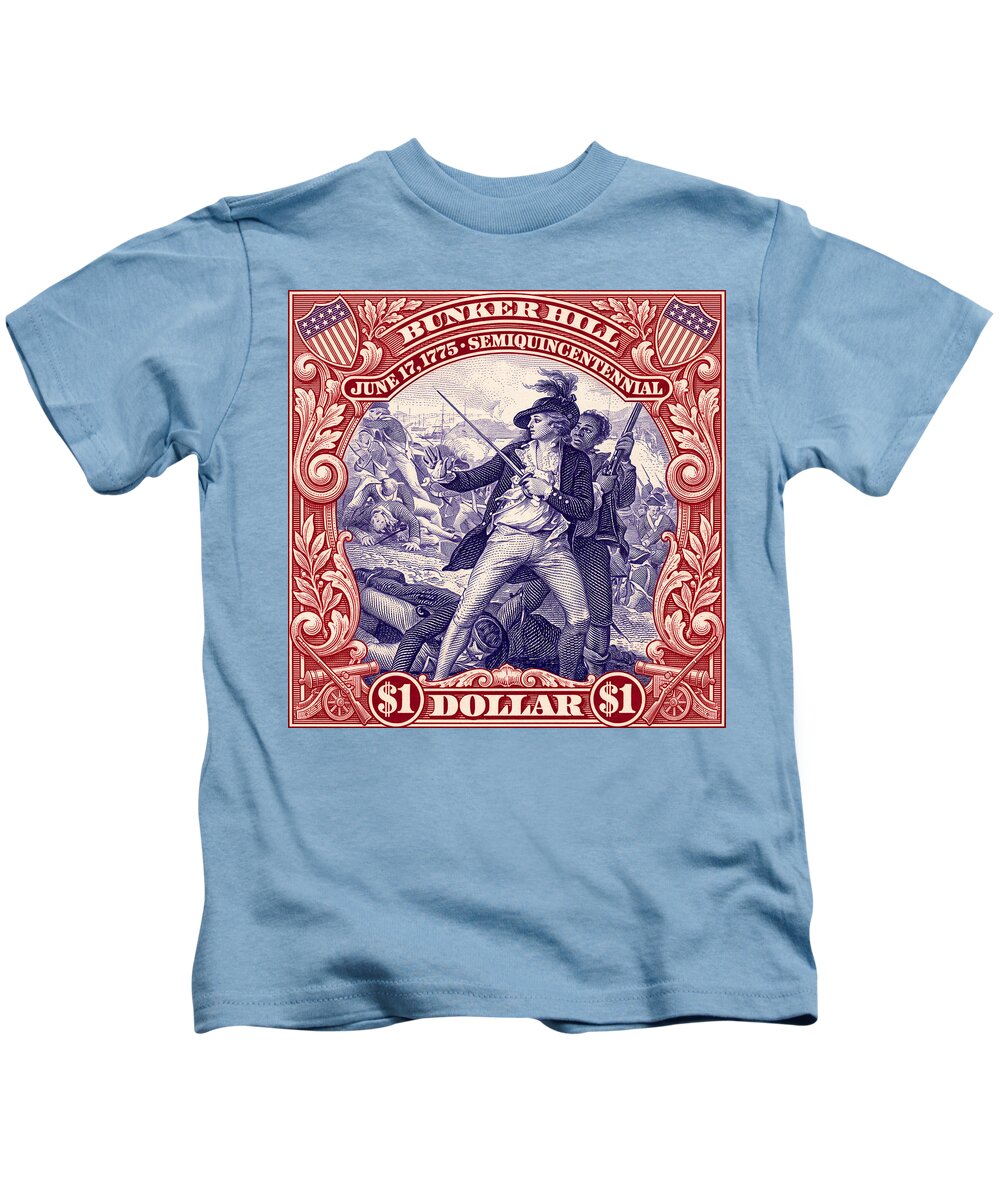Bunker Hill $1 - Kids T-Shirt