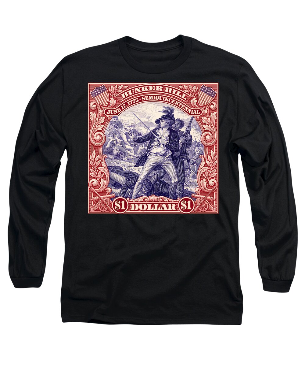 Bunker Hill $1 - Long Sleeve T-Shirt