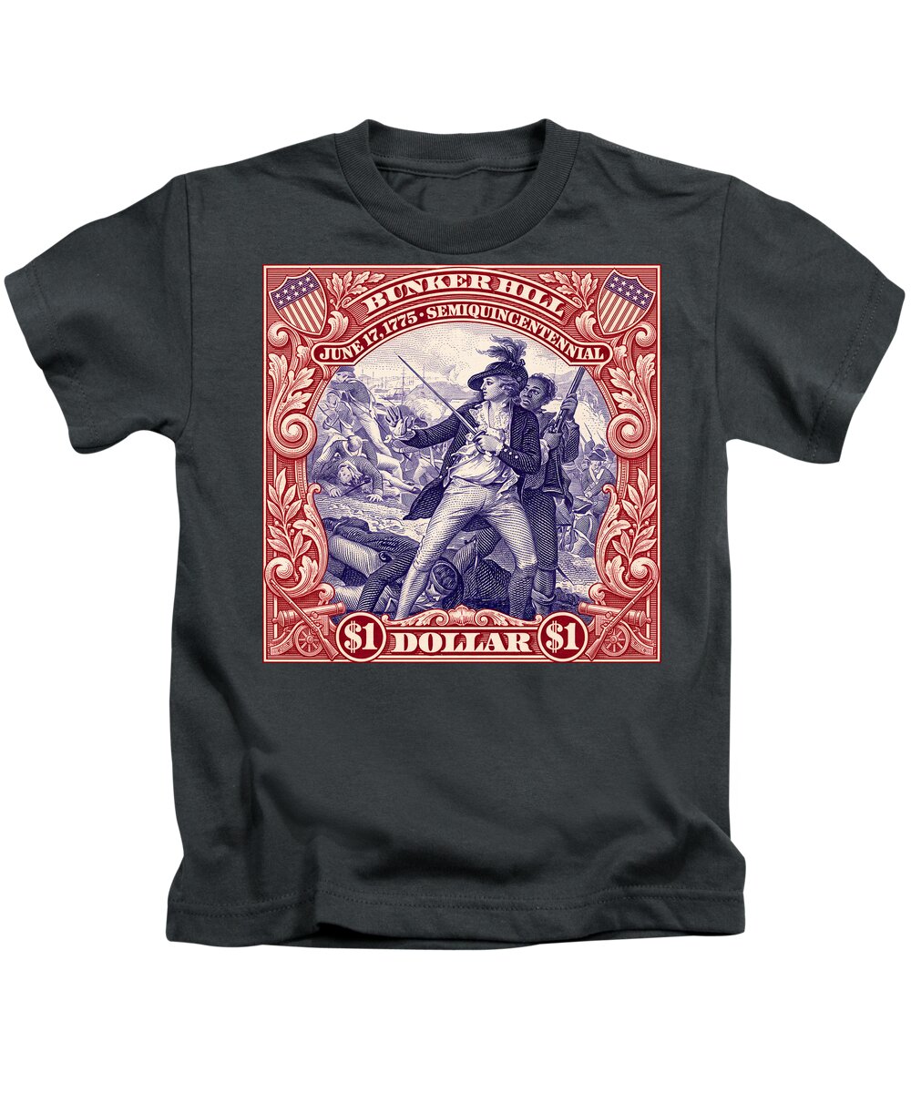 Bunker Hill $1 - Kids T-Shirt