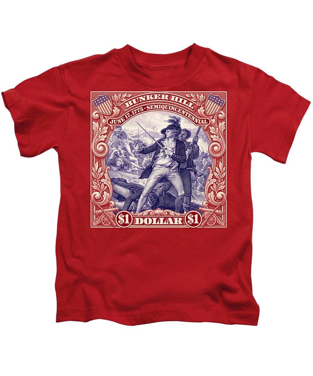 Bunker Hill $1 - Kids T-Shirt