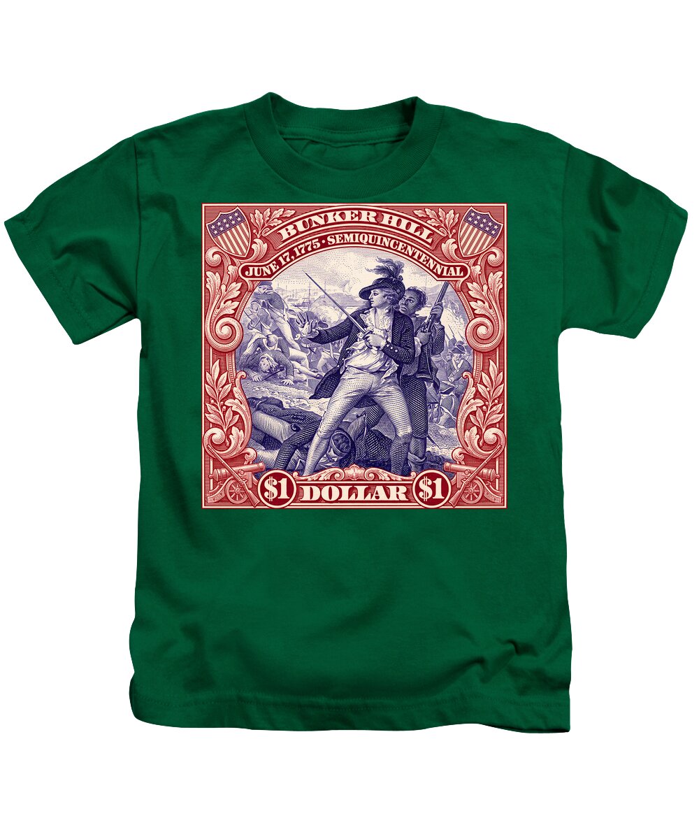 Bunker Hill $1 - Kids T-Shirt
