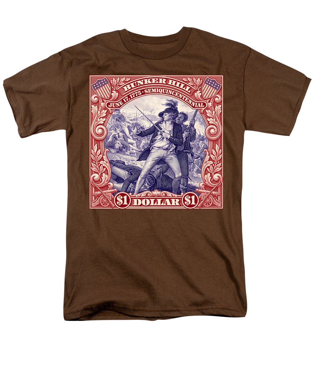 Bunker Hill $1 - Men's T-Shirt  (Regular Fit)