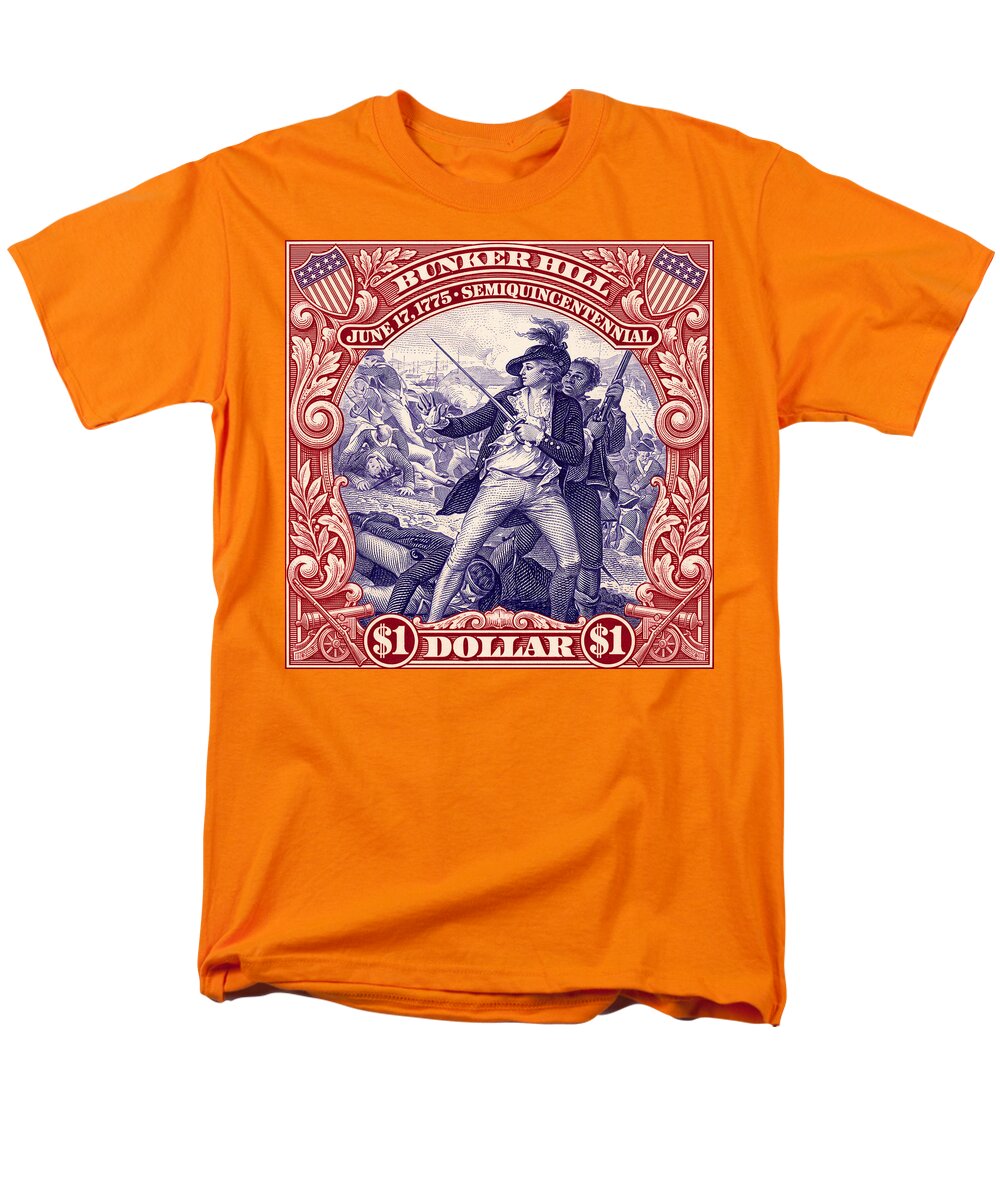 Bunker Hill $1 - Men's T-Shirt  (Regular Fit)