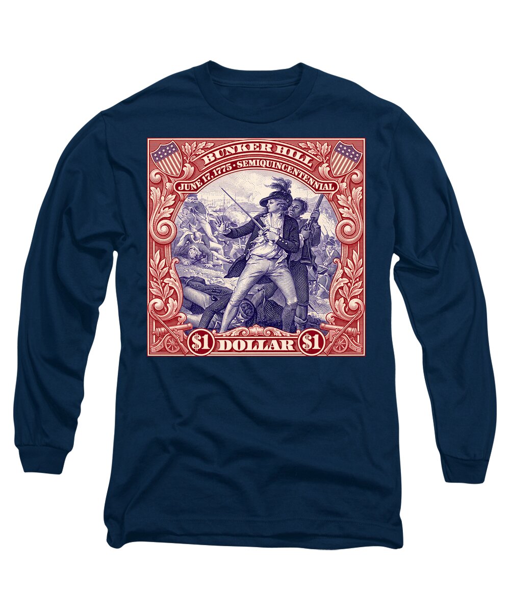Bunker Hill $1 - Long Sleeve T-Shirt