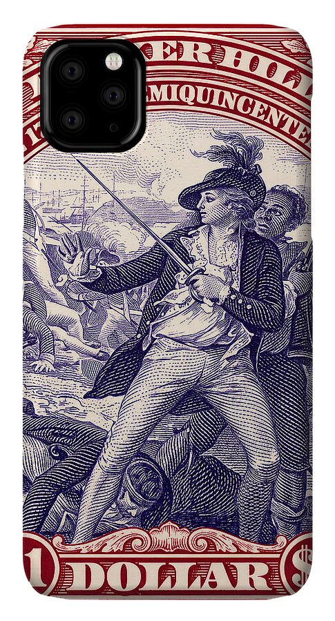 Bunker Hill $1 - Phone Case