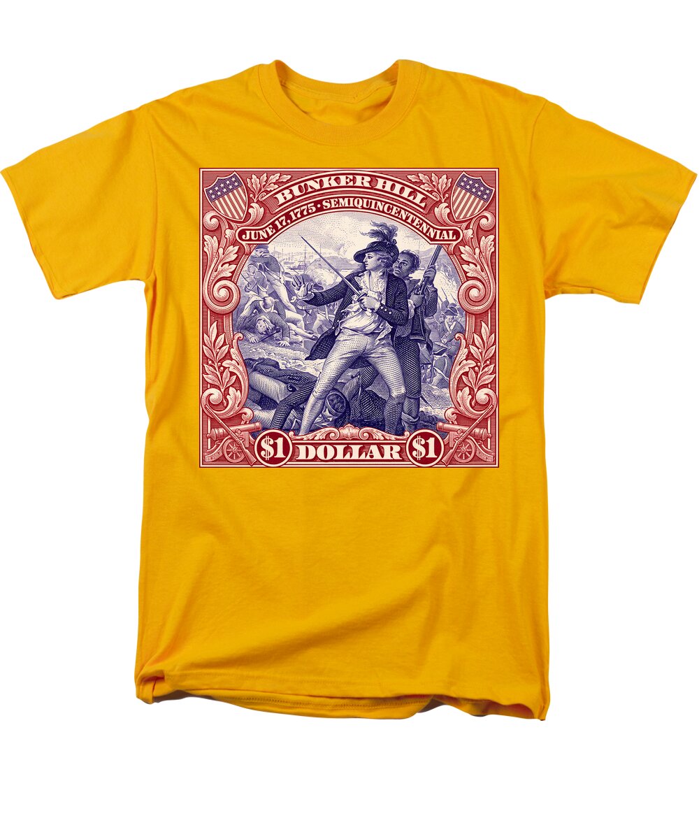Bunker Hill $1 - Men's T-Shirt  (Regular Fit)
