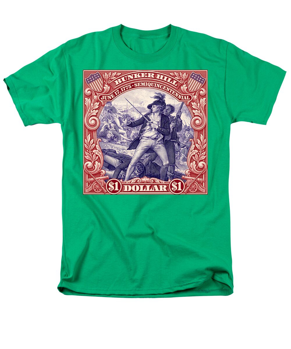 Bunker Hill $1 - Men's T-Shirt  (Regular Fit)