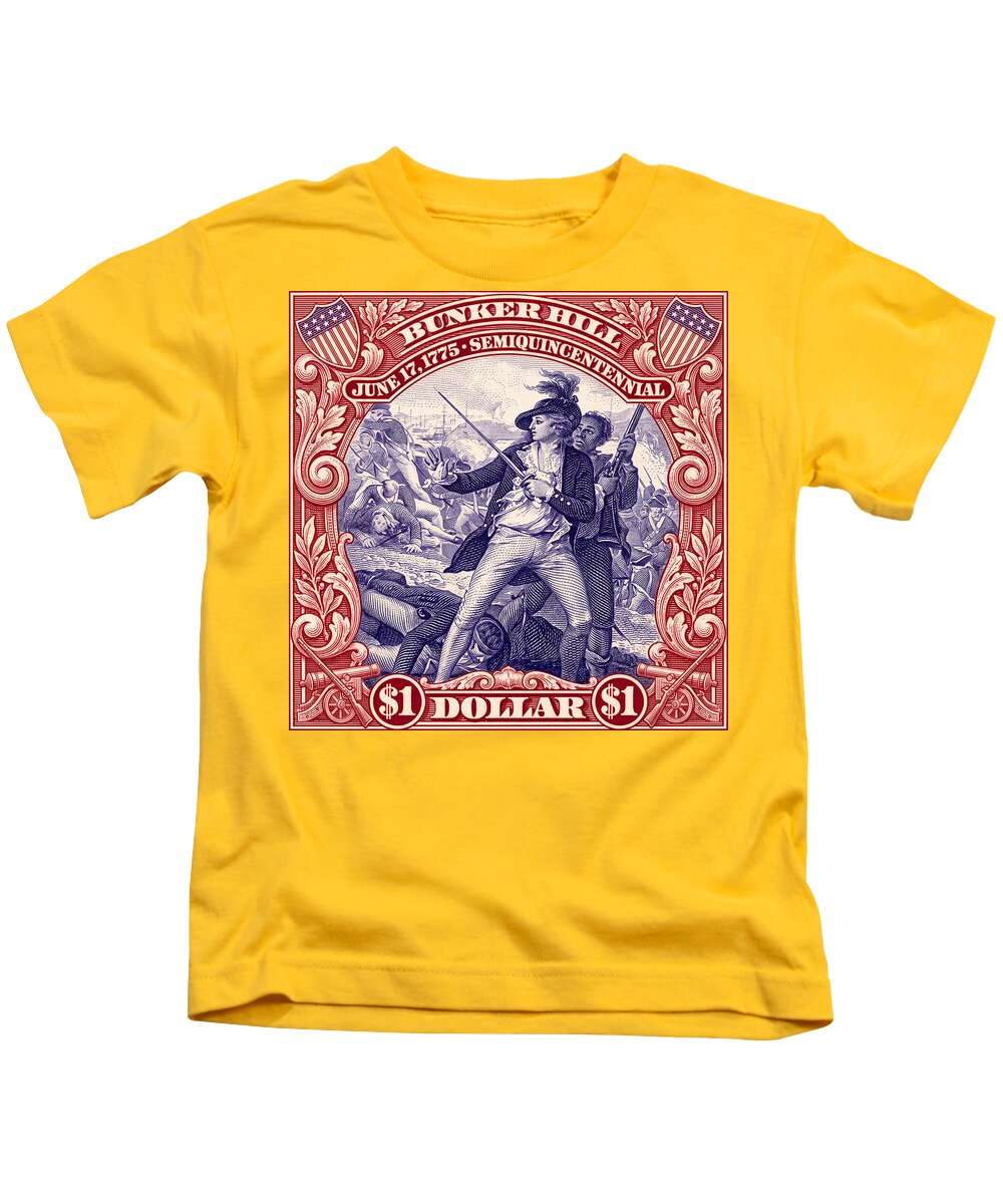 Bunker Hill $1 - Kids T-Shirt