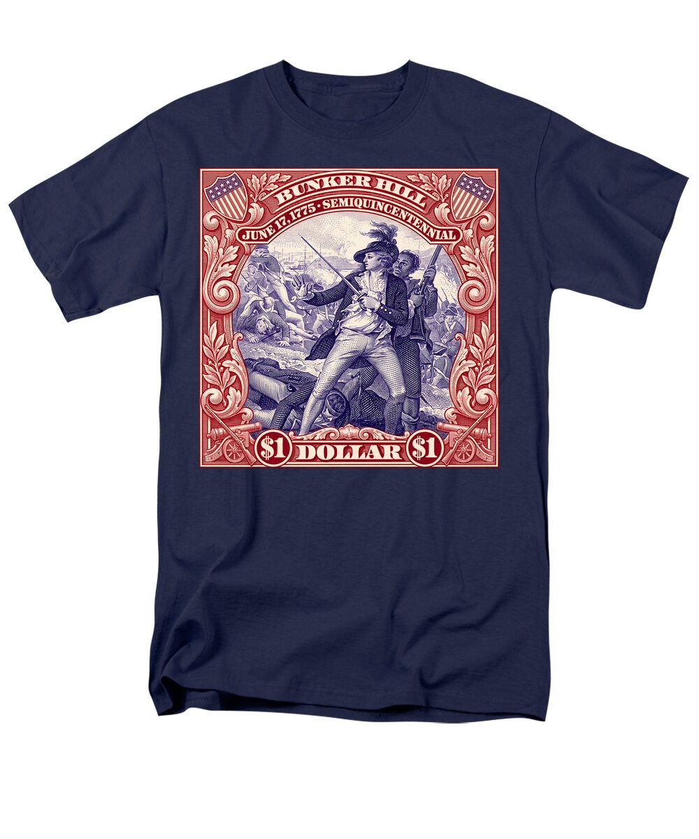 Bunker Hill $1 - Men's T-Shirt  (Regular Fit)