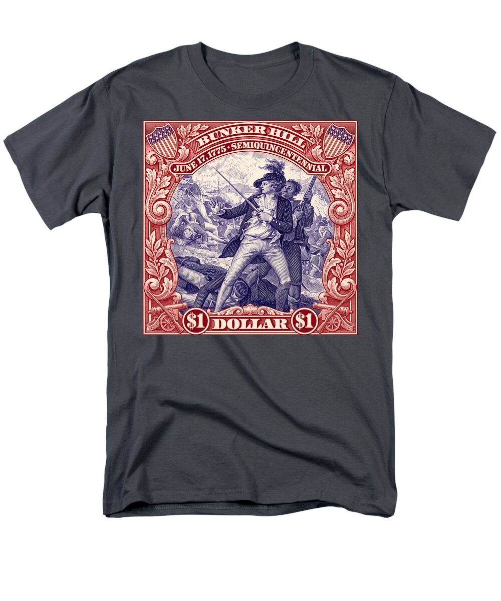 Bunker Hill $1 - Men's T-Shirt  (Regular Fit)