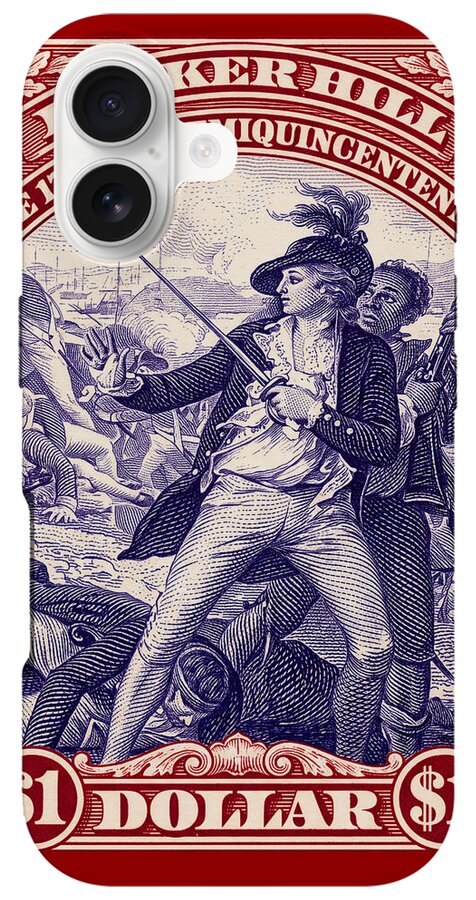 Bunker Hill $1 - Phone Case