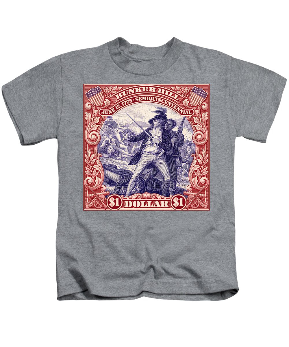 Bunker Hill $1 - Kids T-Shirt