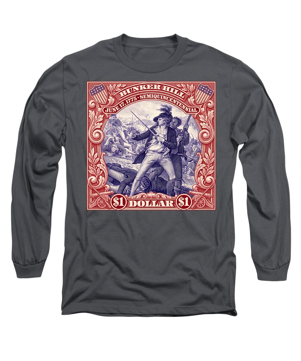 Bunker Hill $1 - Long Sleeve T-Shirt