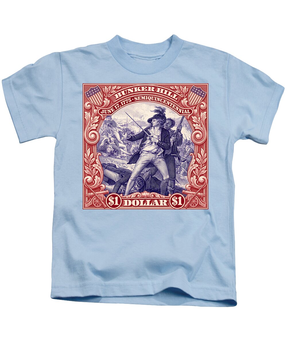 Bunker Hill $1 - Kids T-Shirt