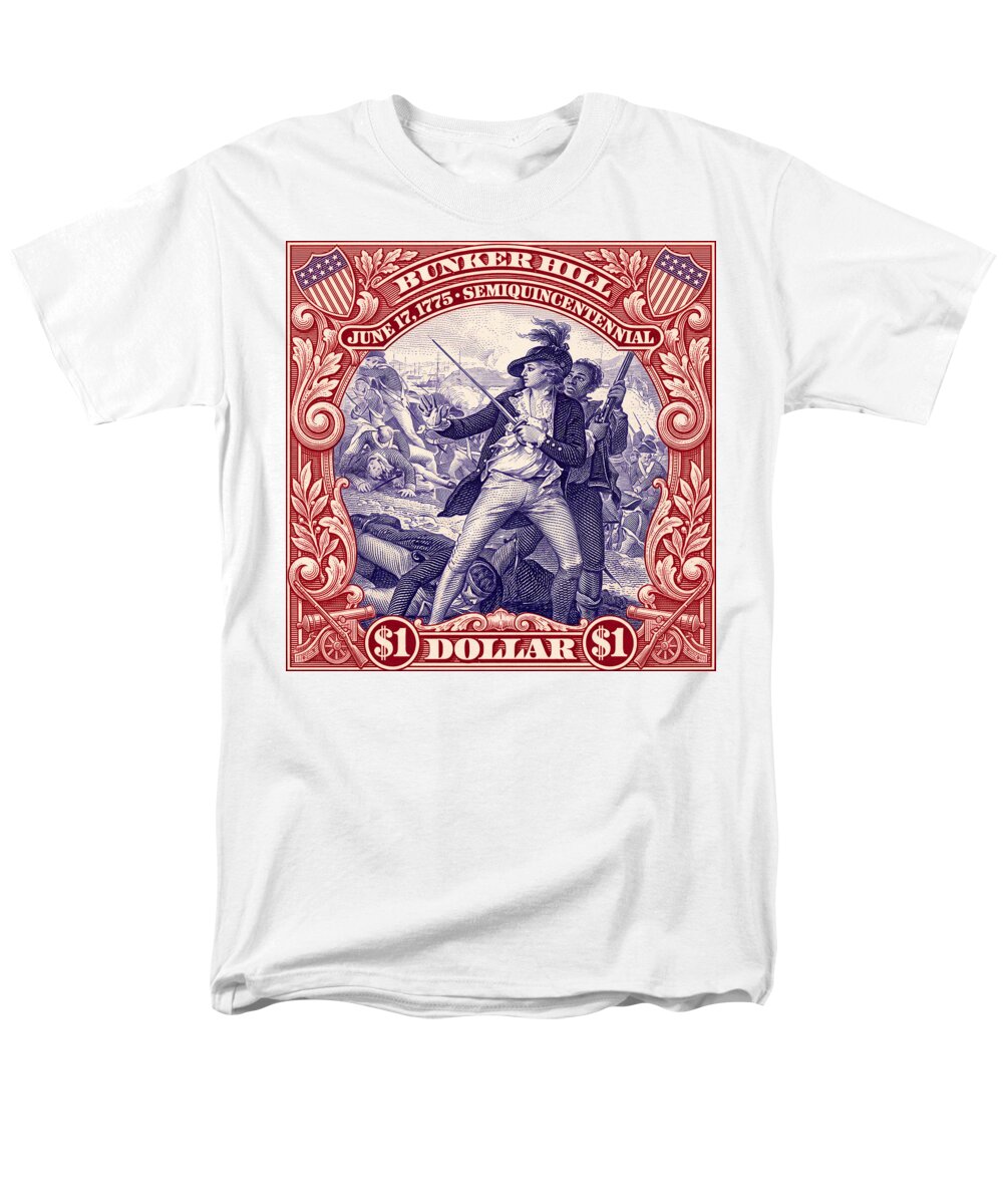 Bunker Hill $1 - Men's T-Shirt  (Regular Fit)