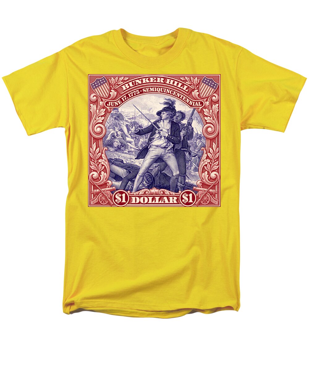 Bunker Hill $1 - Men's T-Shirt  (Regular Fit)
