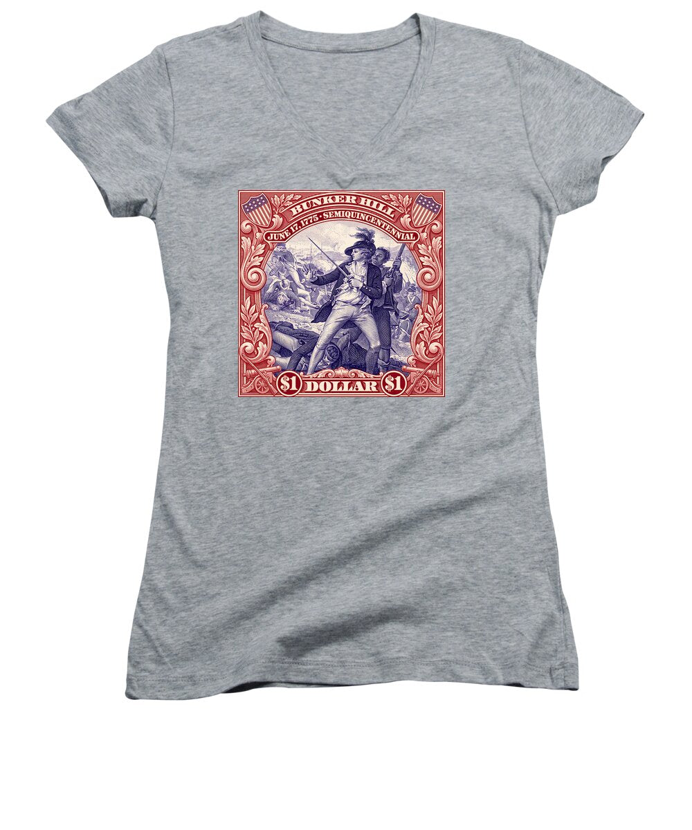 Bunker Hill $1 - Women's V-Neck