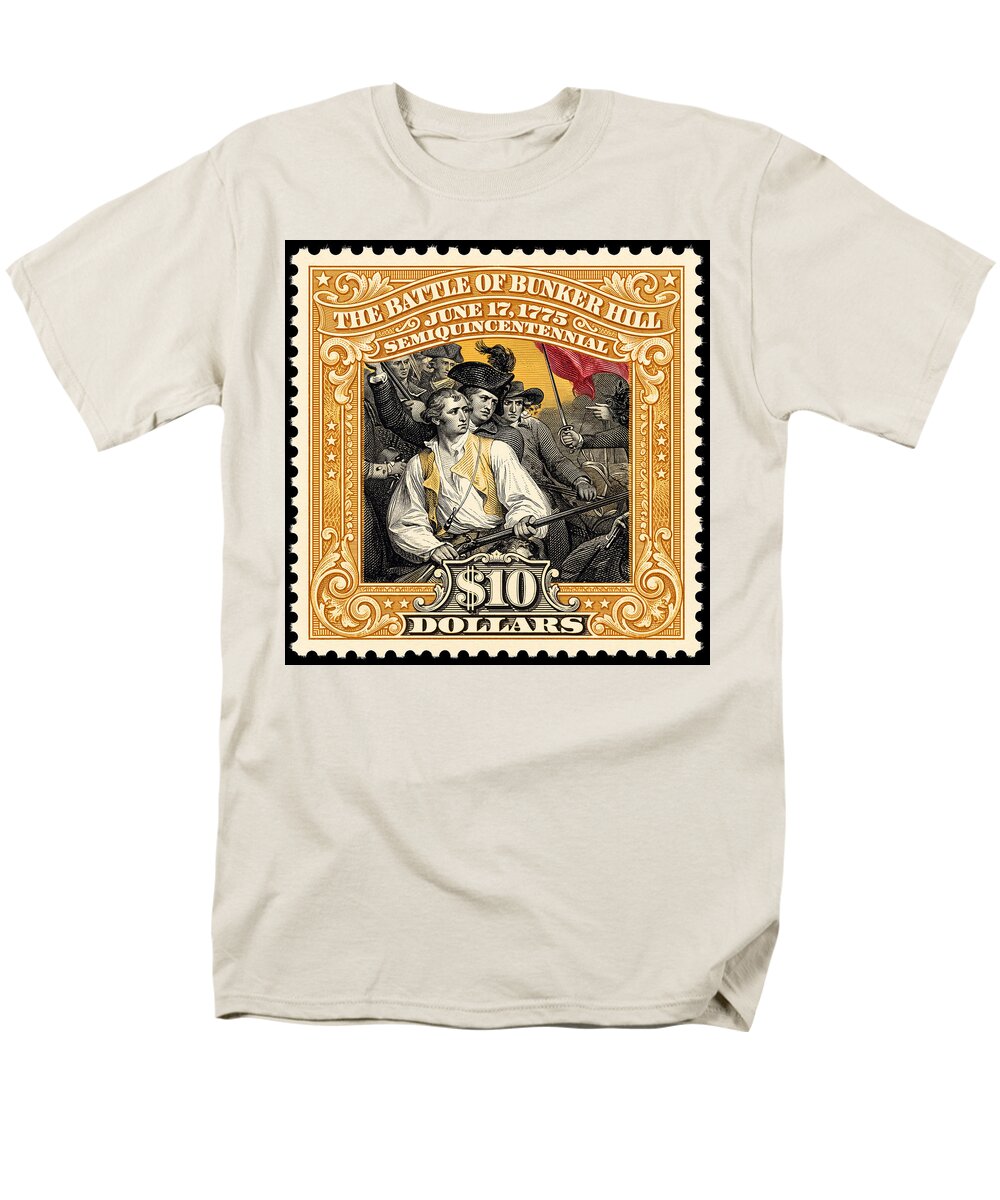Bunker Hill $10 - Men's T-Shirt  (Regular Fit)