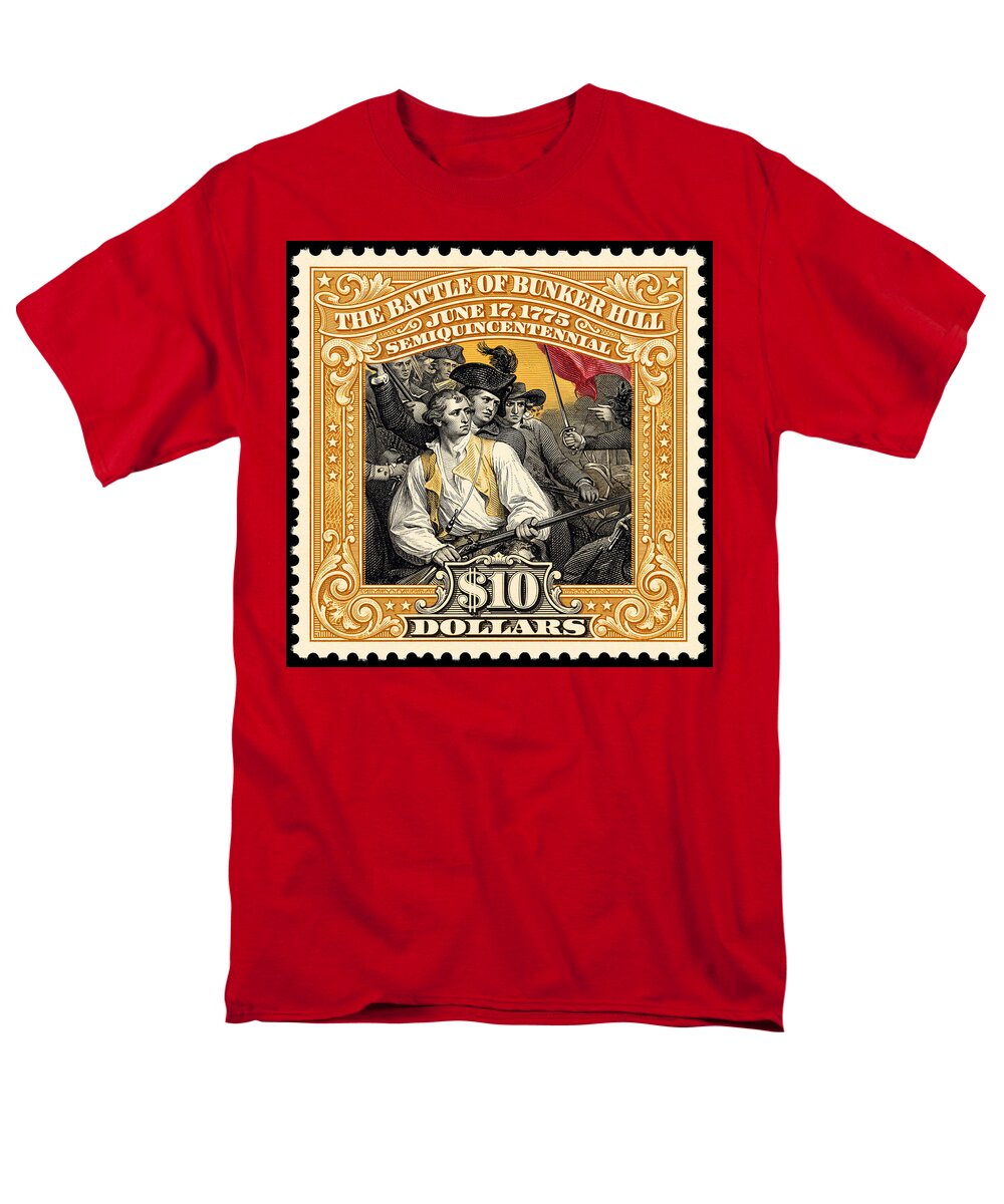 Bunker Hill $10 - Men's T-Shirt  (Regular Fit)
