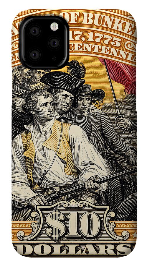Bunker Hill $10 - Phone Case