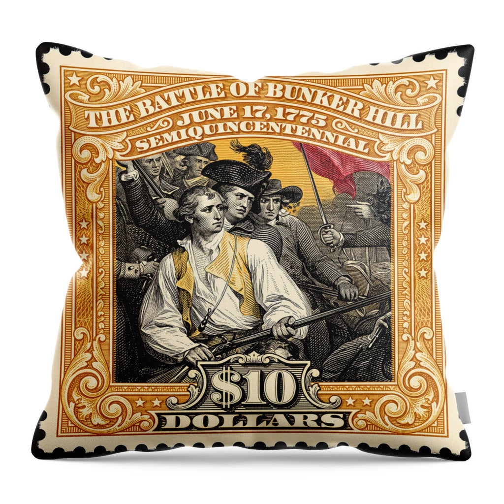 Bunker Hill $10 - Throw Pillow