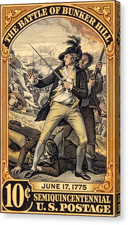 Bunker Hill 10c - Canvas Print