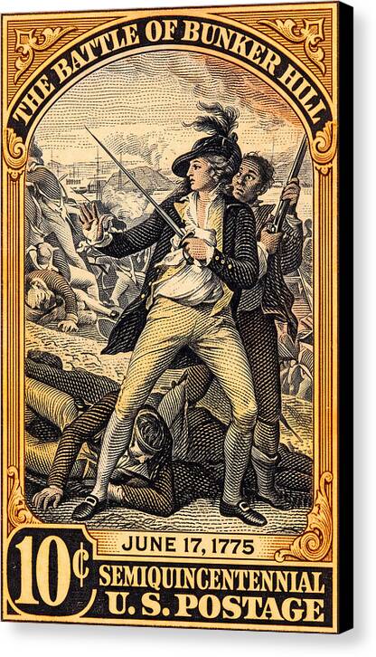 Bunker Hill 10c - Canvas Print