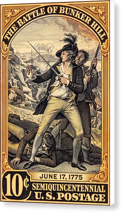 Bunker Hill 10c - Canvas Print
