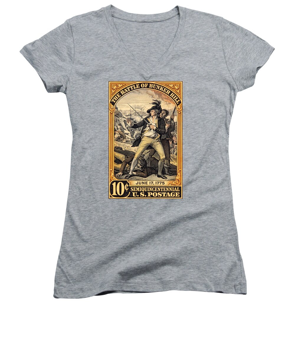 Bunker Hill 10c - Women's V-Neck