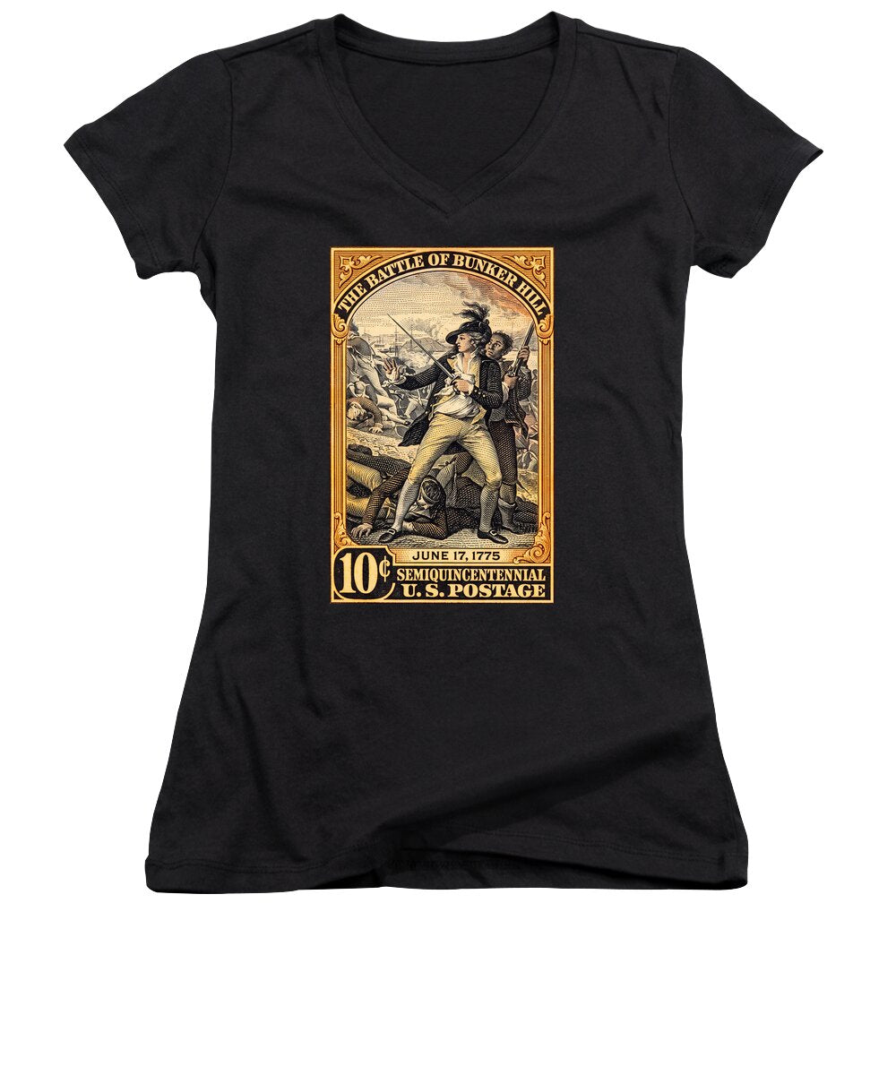 Bunker Hill 10c - Women's V-Neck