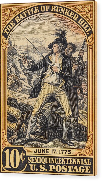 Bunker Hill 10c - Wood Print